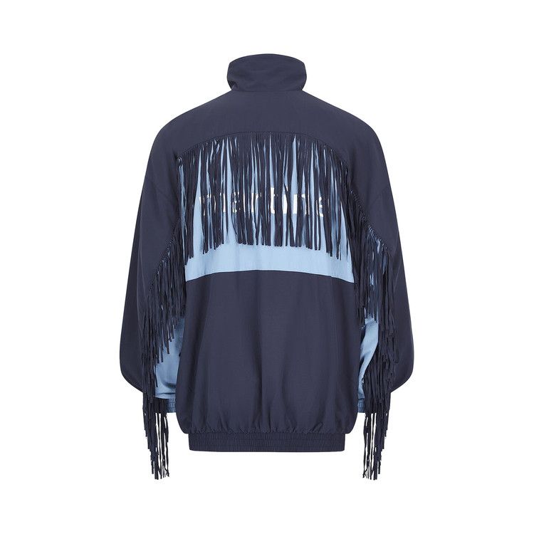 Buy Martine Rose Fringe Track Jacket 'Navy' - MRAW23 121 NAVY | GOAT