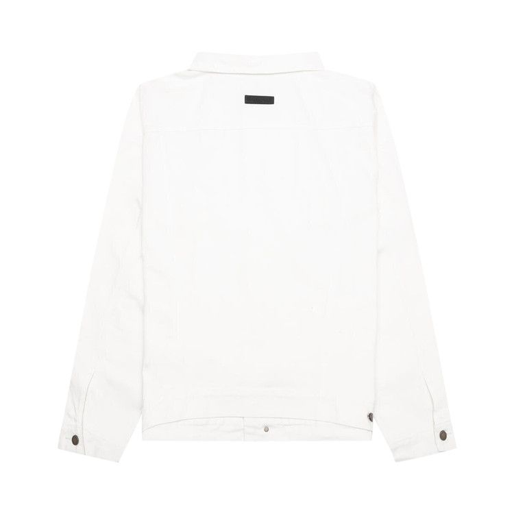 Fear Of God Essentials Denim Jacket Cloud Dancer