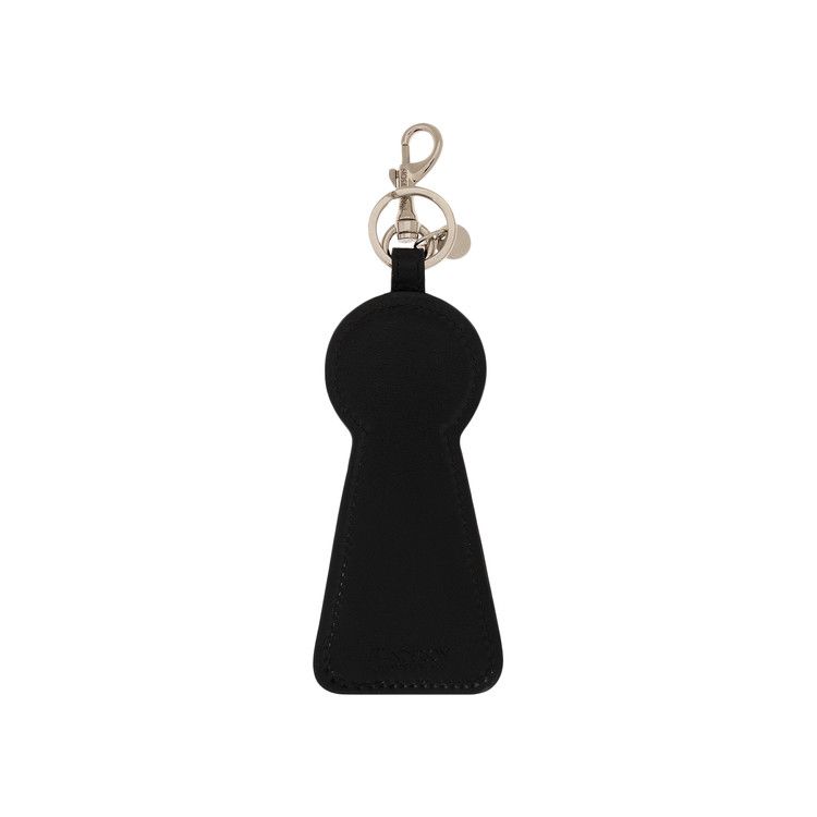 Buy JW Anderson Printed Keyhole Keyring 'Black' - AC0287 LA0284