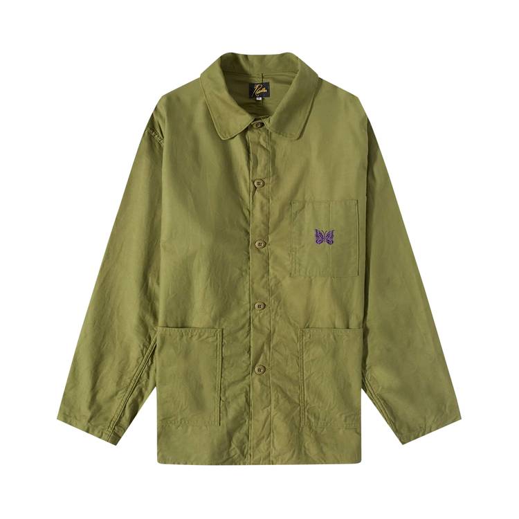 Buy Needles D.N. Coverall Jacket 'Olive' - MR220 B OLIV | GOAT