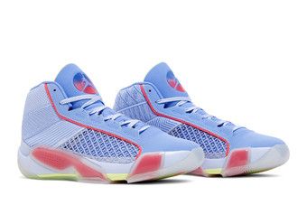 スニーカー Nike Air Jordan 38 Fadeaway \"Light Marine\" DZ3356-500 Nike Air Jordan 38 XXXVIII Fadeaway Light Marine DZ3356-500