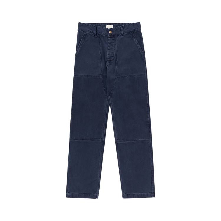 Buy Aimé Leon Dore Garment Dyed Double Knee Carpenter Pant 'Blue