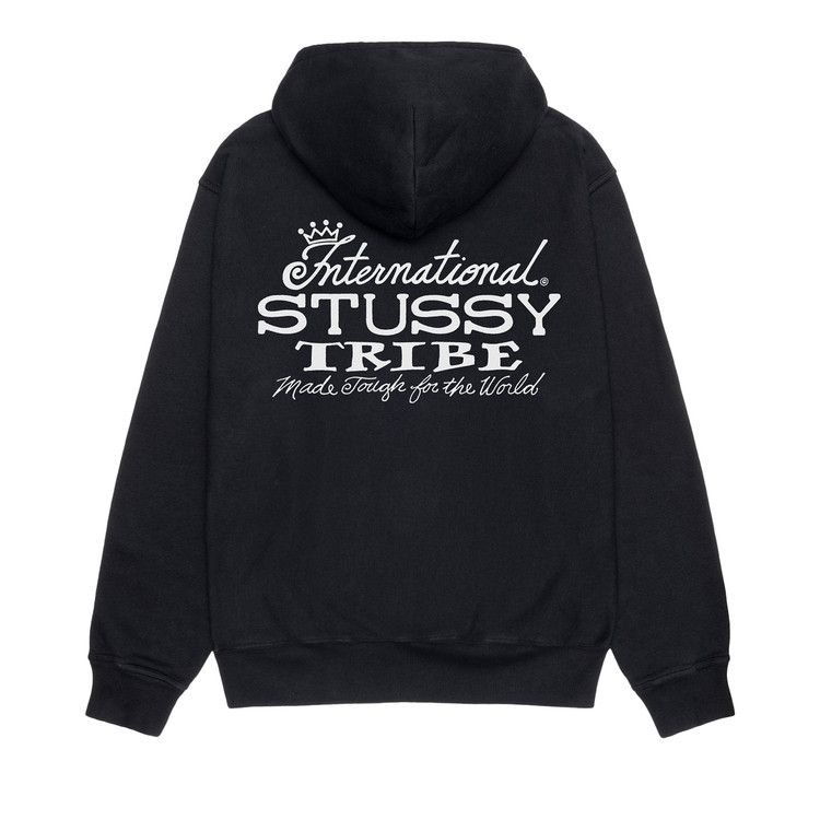 Stussy Ist Hoodie Pigment Dyed Black