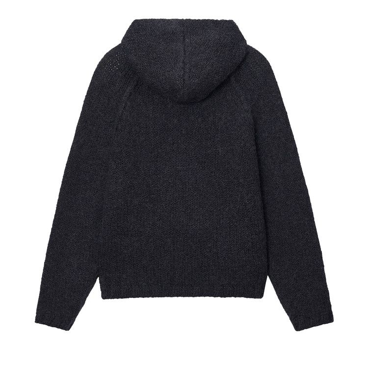 Stussy Chunky Knit Zip Hoodie Fossil Men's - FW24 - US
