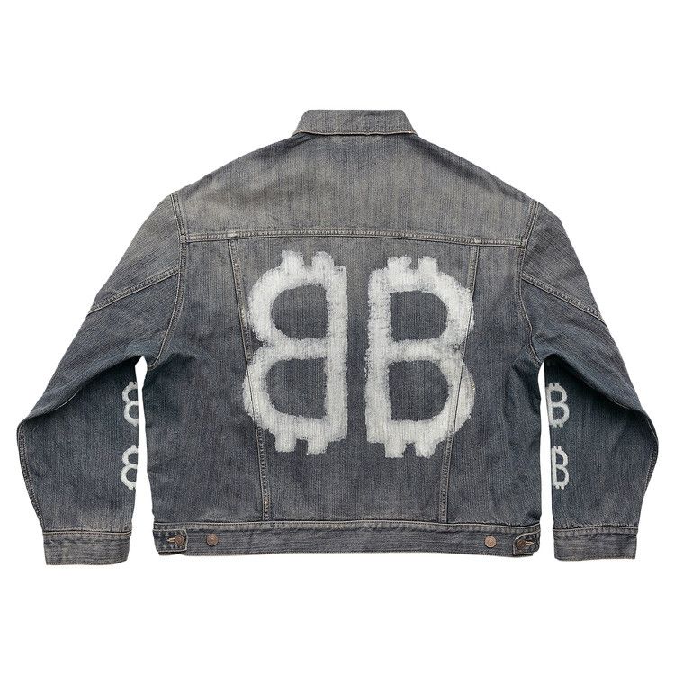 Balenciaga Large Fit Jacket Blue