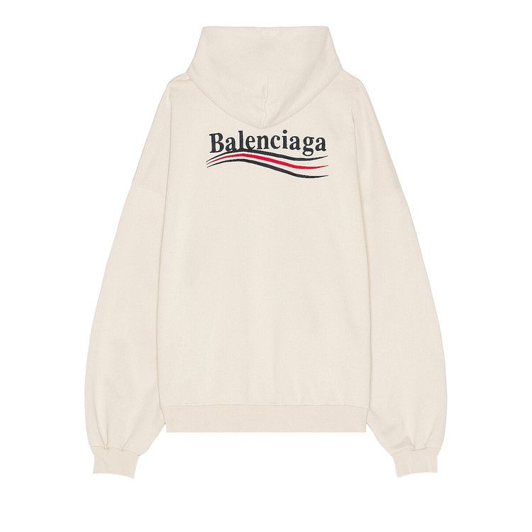 Balenciaga Large Fit Hoodie Light Beige