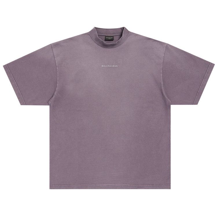 Balenciaga Medium Fit T-Shirt 'purple'