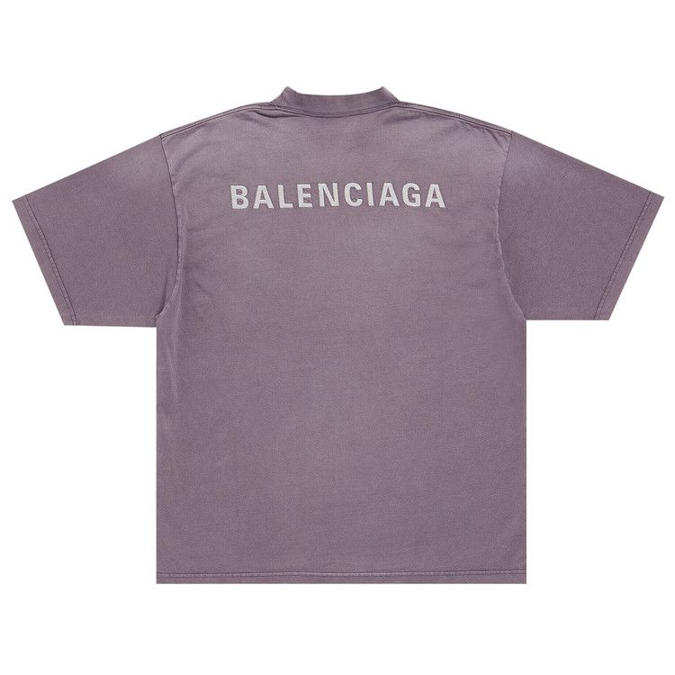 Balenciaga Medium Fit T-Shirt 'purple'