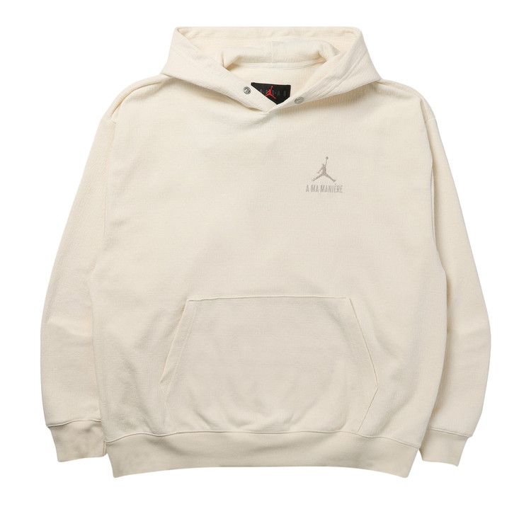 Air Jordan X A Ma ManiéRe Jacquard Hoodie Coconut Milk