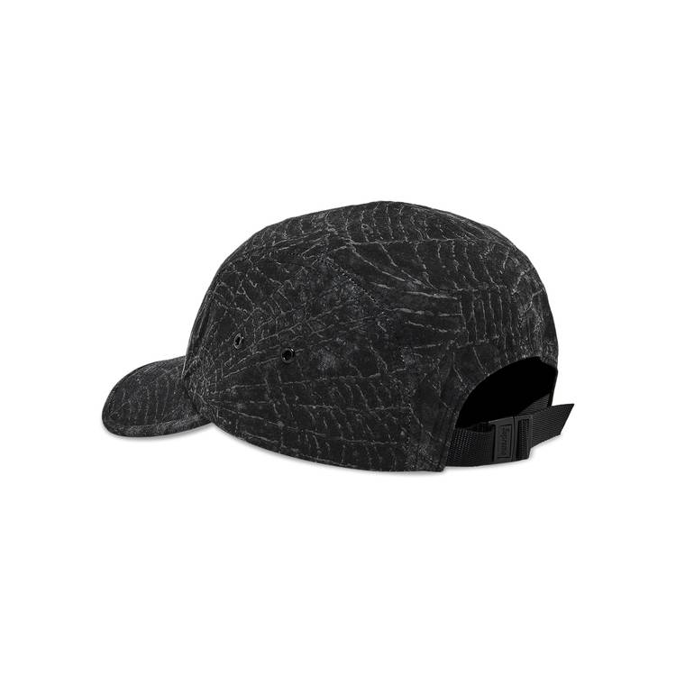 Buy Supreme x Stone Island Camp Cap 'Black' - FW23H3 BLACK | GOAT CA