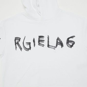 Buy MM6 Maison Margiela Kids Hoodie 'White' - M60314 MM007