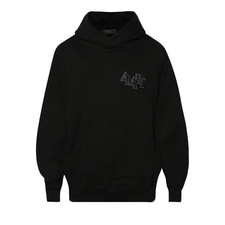 Amiri Staggered Hoodie 'black'