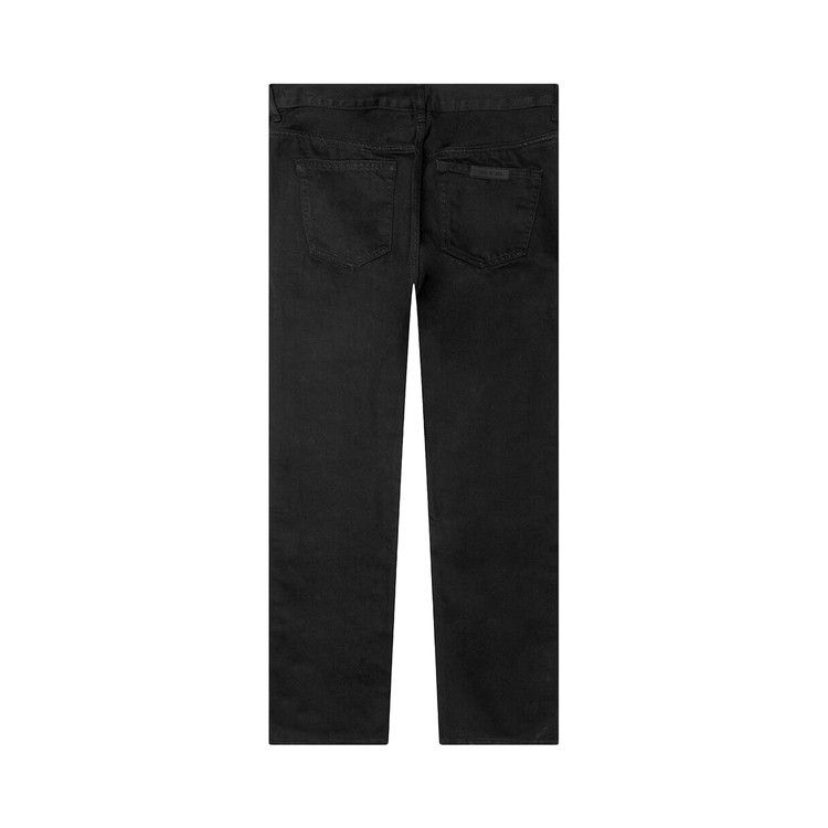 Fear Of God Essentials 5 Pocket Jean Jet Black