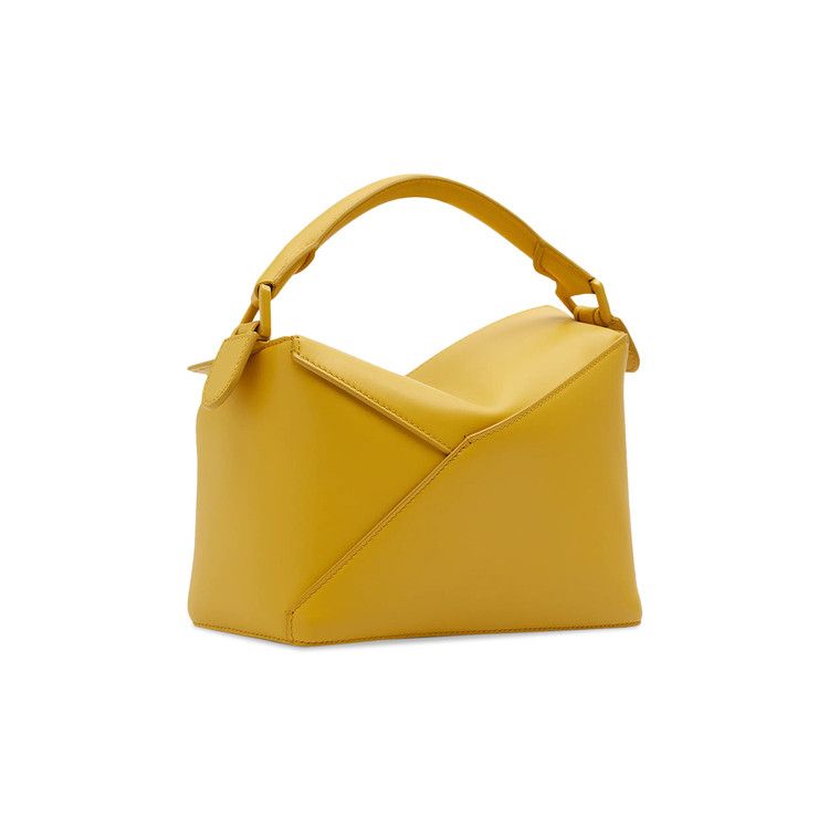 Loewe Small Puzzle Bag 'pale Yellow Glaze'