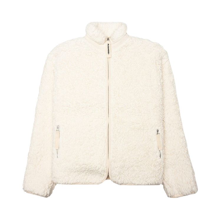Buy Jil Sander Fleece Zip Up Jacket 'Eggshell' - J40GU0008 J20088