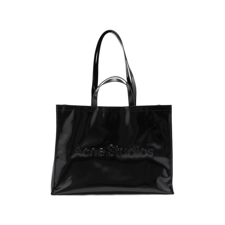 【関税&送料込】Acne Studios Borsa Shopping Acne Studios - Multipocket Crinkled Patent Bag in Black – Stoy