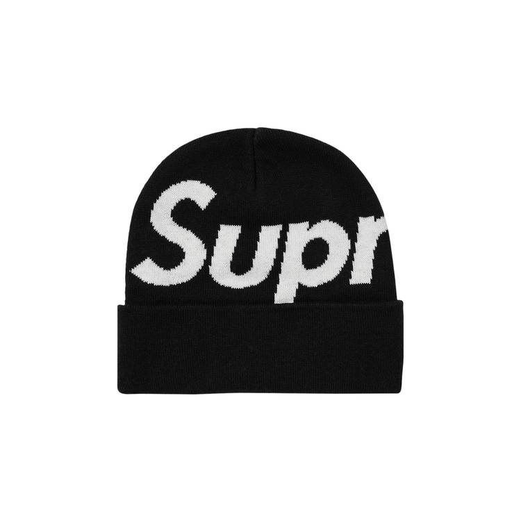 Supreme Big Logo Beanie 'Black'