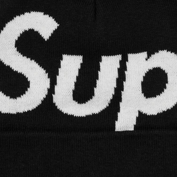 Buy Supreme Big Logo Beanie 'Black' - FW23BN17 BLACK