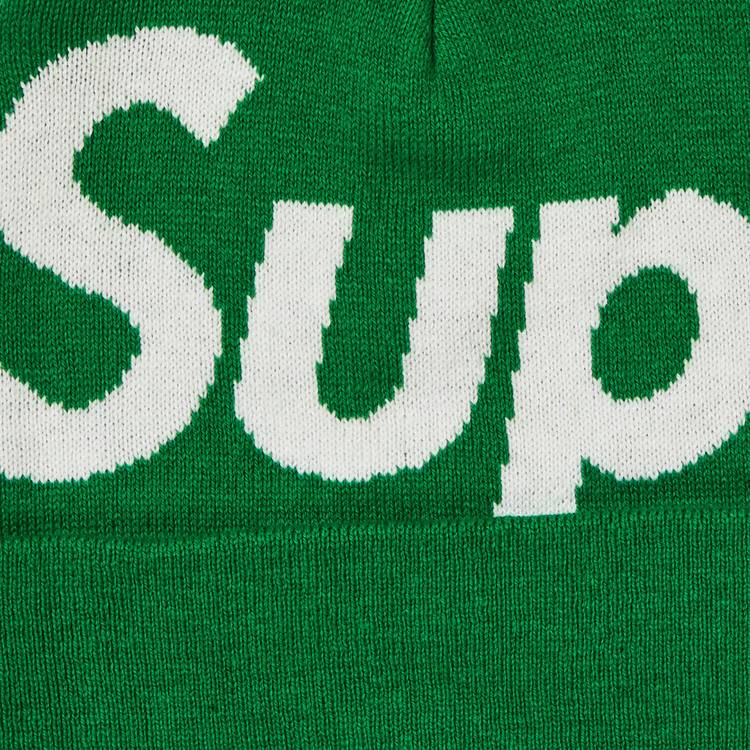 Buy Supreme Big Logo Beanie 'Green' - FW23BN17 GREEN | GOAT UK