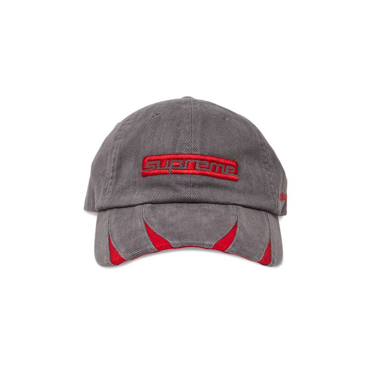 Supreme Jagged Visor 6-Panel 'Grey'