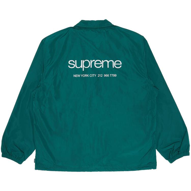 Buy Supreme NYC Coaches Jacket 'Green' - FW23123 GREEN | GOAT SA