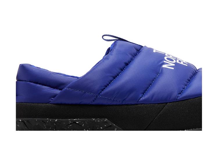 Nuptse Mule 'Lapis Blue Speckled'