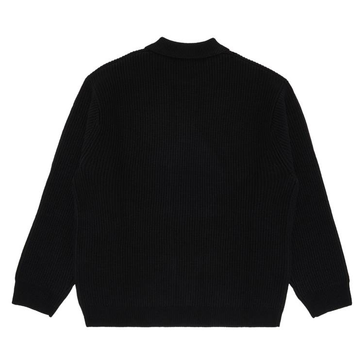 Buy Supreme Small Box Polo Sweater 'Black' - FW23SK22 BLACK | GOAT