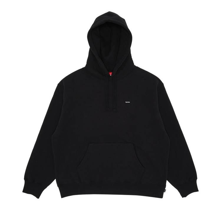 Buy Supreme Small Box Drawcord Hooded Sweatshirt 'Black