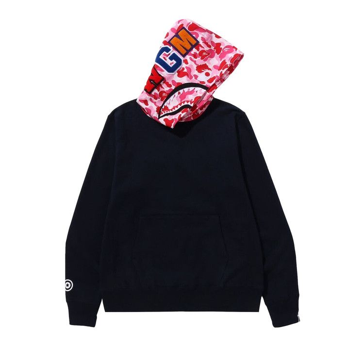 Bape Abc Camo Shark Pullover Hoodie 'navy'