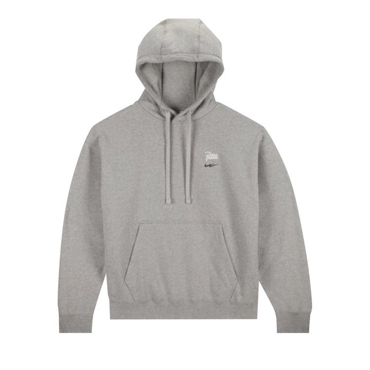 Nike Fc Barcelona X Patta Solo Swoosh Hoodie Grey