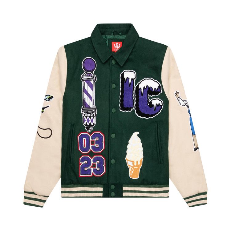 Buy Icecream Dollar Sign Jacket 'Dark Green' - 431 7401 DARK