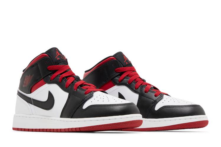 Buy Air Jordan 1 Mid GS 'Gym Red Black Toe' - DQ8423 106 | GOAT UK