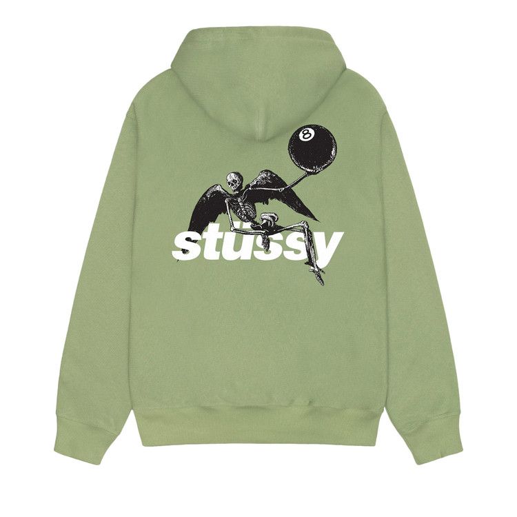 Stussy Apocalypse Zip Hoodie Moss