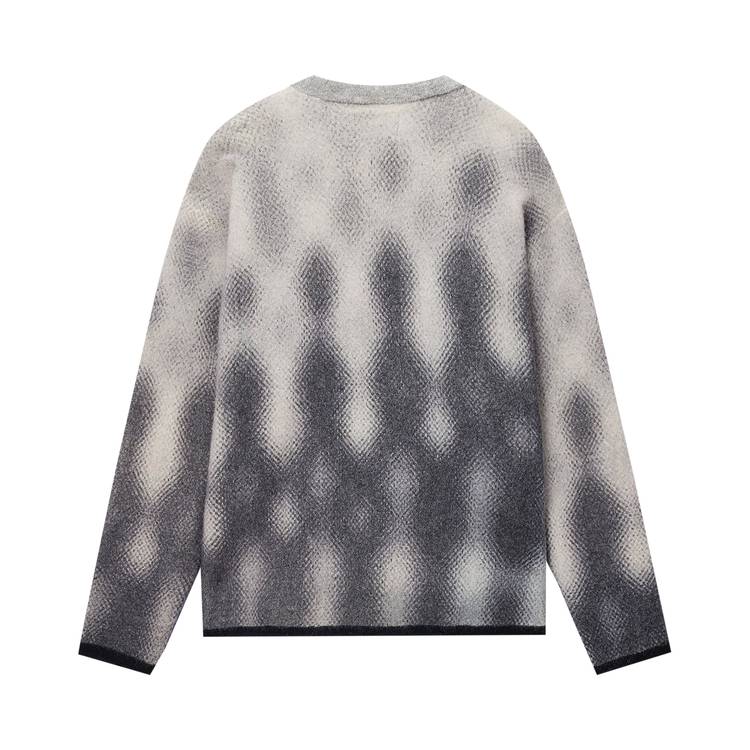 Buy Stussy Gradient Dot Brushed Sweater 'Grey' - 117210 GREY 