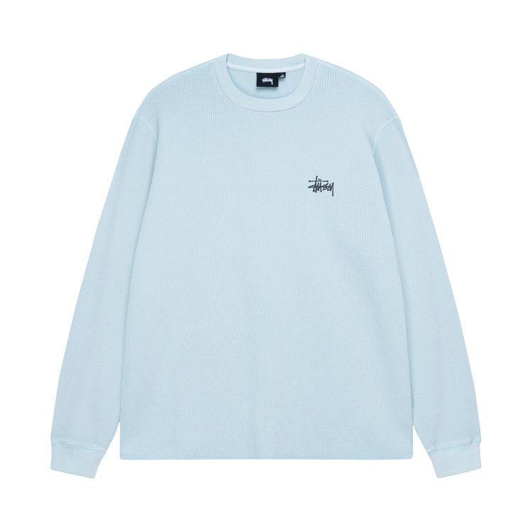 STUSSY サーマル ブルー Buy Stussy Basic Stock Long-Sleeve Thermal 'Light Blue