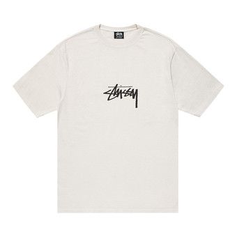 Buy Stussy Pigment Dyed Small Stock Tee 'Natural' - 1904993 NATU