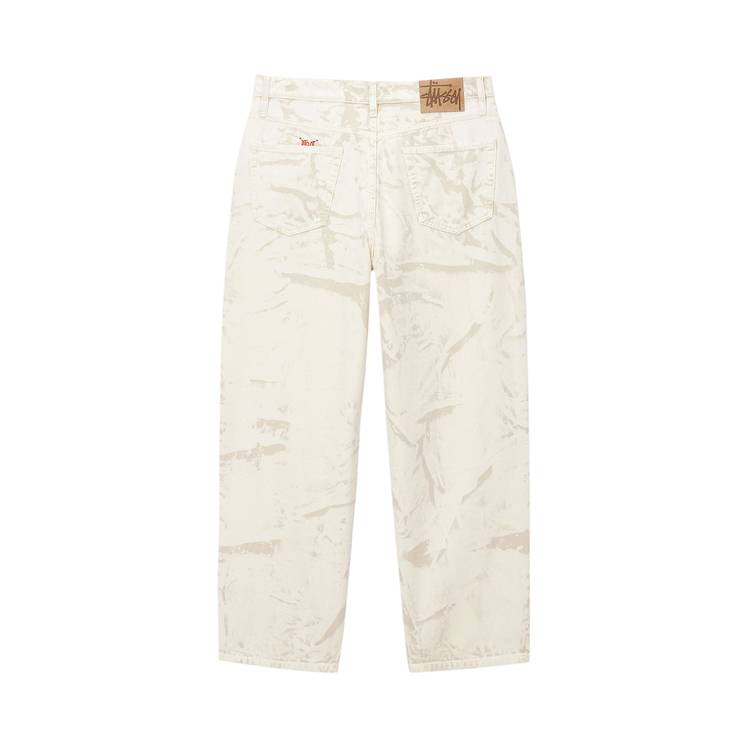 Buy Stussy Distressed Canvas Big Ol' Jean 'Khaki' - 116639 KHAK | GOAT