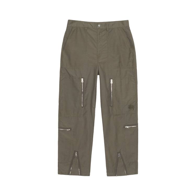 Buy Stussy Nyco Flight Pant 'Olive' - 116646 OLIV | GOAT