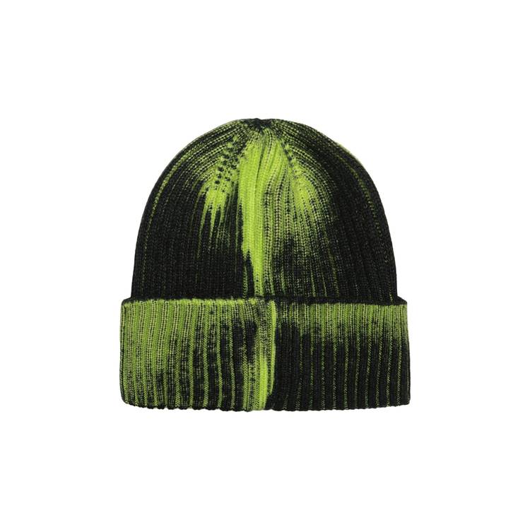 Buy Stussy Workgear Spray Cuff Beanie 'Lime' - 1321186 LIME | GOAT