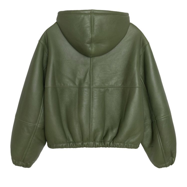 Stussy Shearling Work Jacket Green