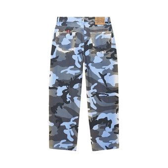 Buy Stussy Spray Dye Canvas Big Ol' Jean 'Blue Camo Buy Stussy Spray Dye Canvas Big Ol' Jean 'Blue Camo