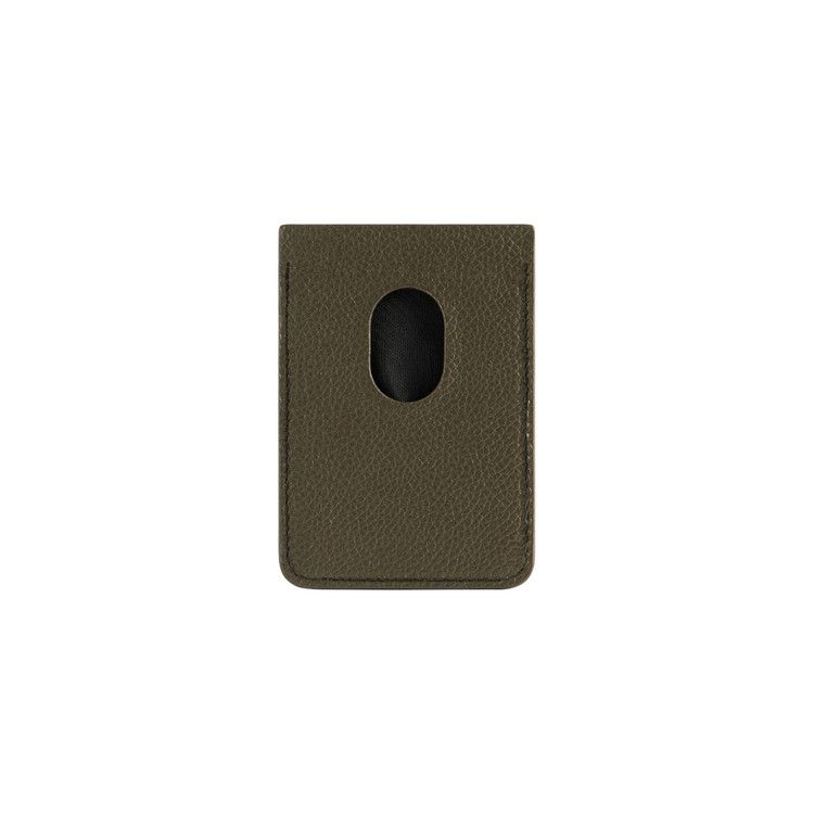 Balenciaga Cash Magnet Card Holder Olive