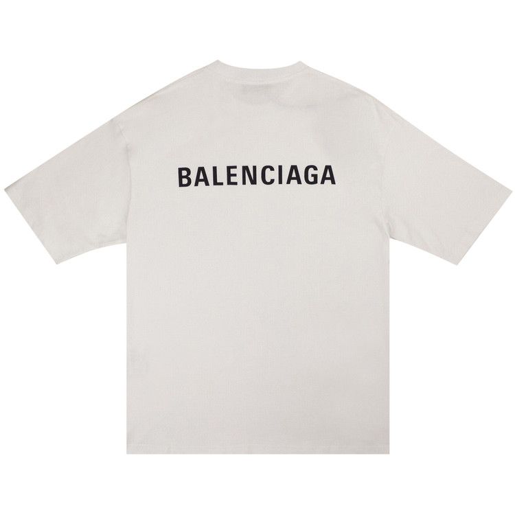 Balenciaga Logo T-Shirt White