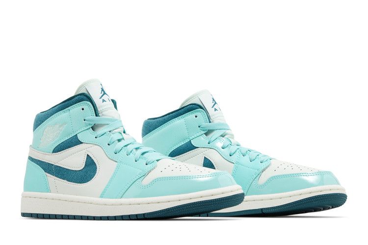 Buy Wmns Air Jordan 1 Mid SE 'Bleached Turquoise' - DZ3745