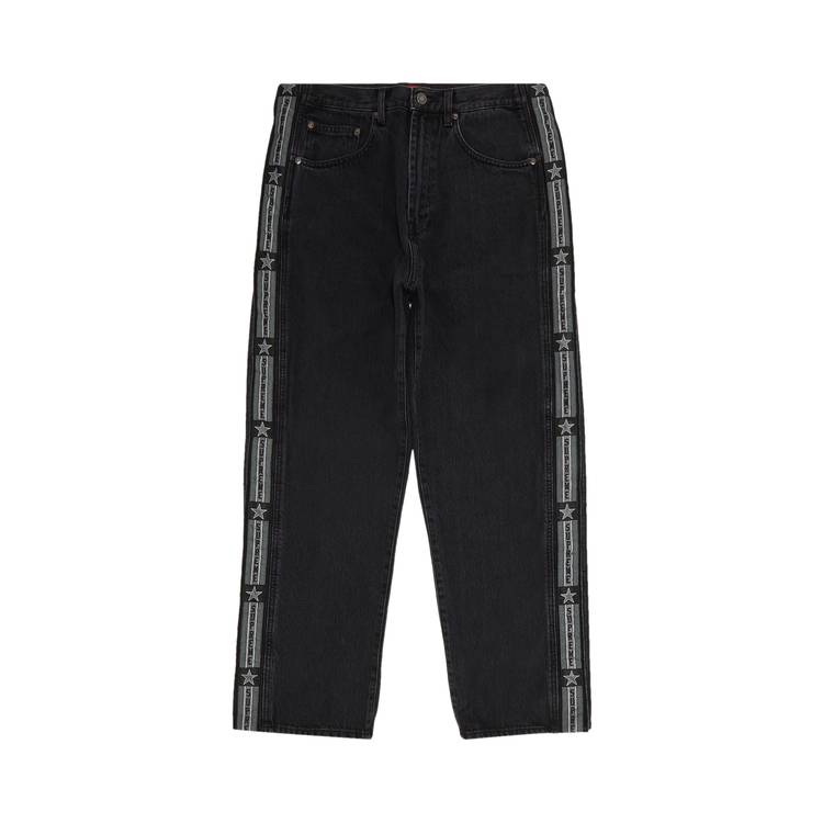 Buy Supreme Snap-Off Baggy Jean 'Washed Black' - FW23P37 WASHED