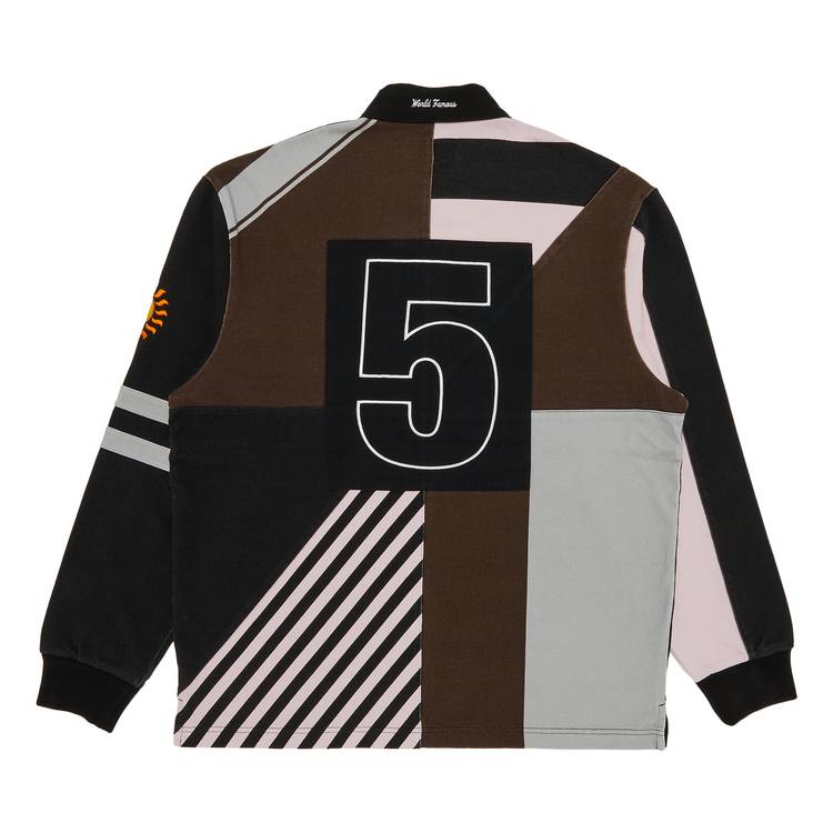 Buy Supreme Rose Rugby 'Black' - FW23KN31 BLACK | GOAT