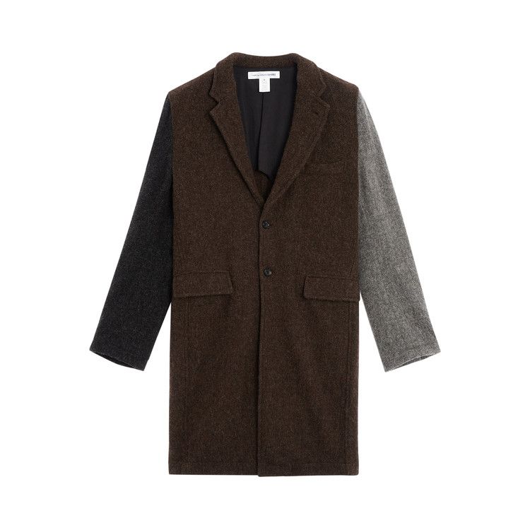 Comme des Garçons SHIRT Knit Woven Jacket 'Brown Mix' — foto 2