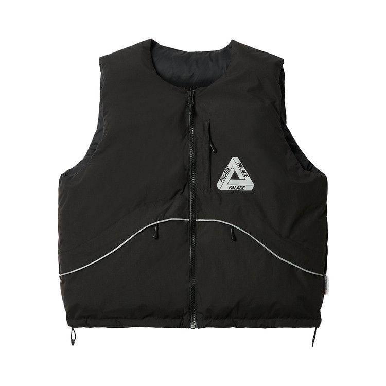Buy Palace P-Tech Reversible Puffa Vest 'Black' - P25JK082 Buy Palace P-Tech Reversible Puffa Vest 'Black' - P25JK082