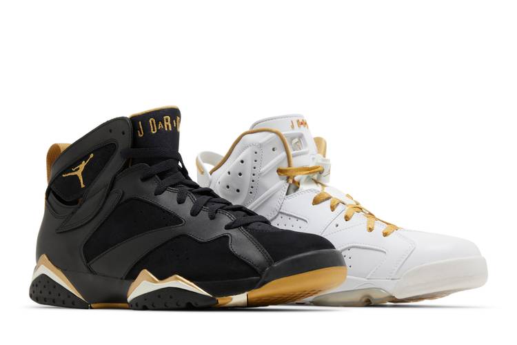 Jordan 6 7 on sale gold medal pack