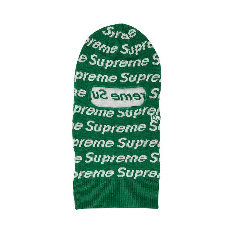 Buy Supreme x New Era Repeat Balaclava 'Green' - FW23BN34 Buy Supreme x New Era Repeat Balaclava 'Green' - FW23BN34